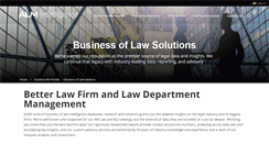 Desktop Screenshot of almlegalintel.com